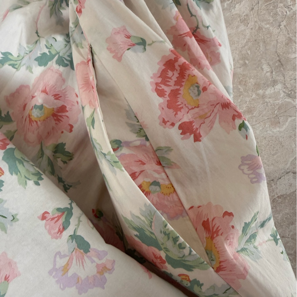 Polo Ralph Lauren Floral Smocked Cotton Dress XS NWT $398 - Picture 10 of 13